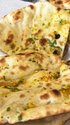 Garlic naan