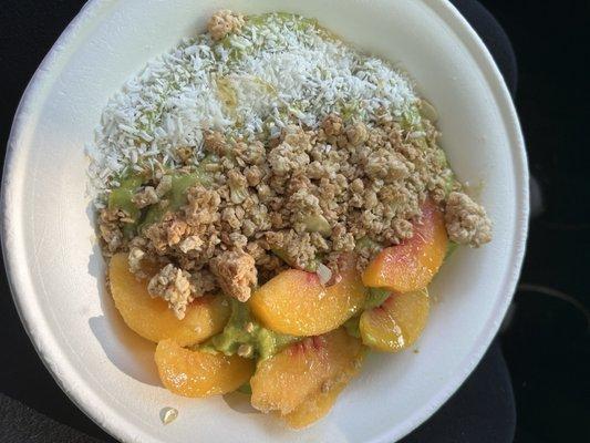 Peachy Green Bowl!