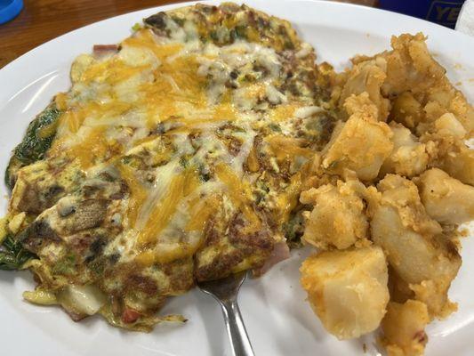 Omelette with Home Fries