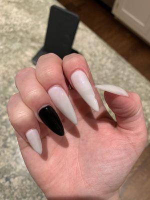 My "acrylics" with no actual acrylic