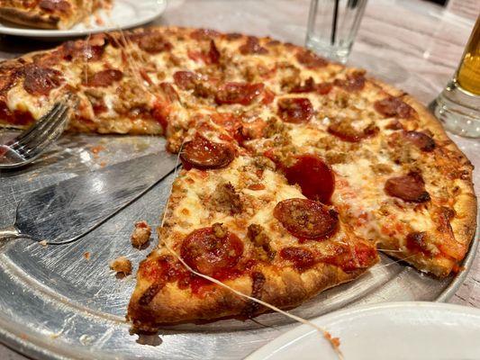 Pepperoni & Sausage Pizza