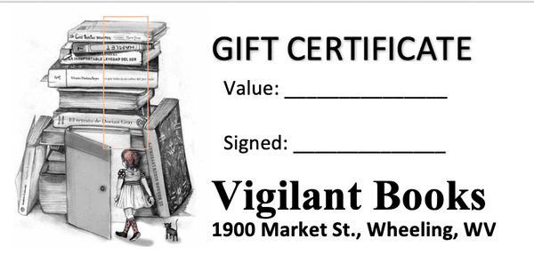 A gift certificate leaves the difficulty of deciding to the recipient reader, who will savor the opportunity to roam and look for treasures.