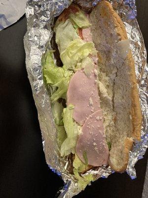 12" Hot Italian Sub