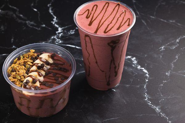 Chocolate Majesty Bowl & Smoothie