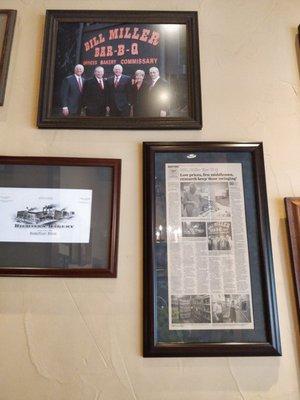 Wall of family news