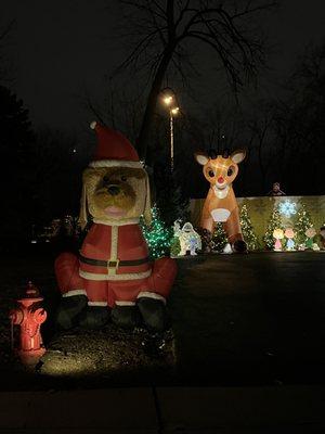 Cuddly Dudley and Rudolph