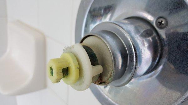 Delta shower handle cartridge to be replaced