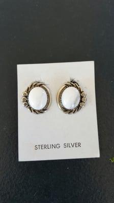 White turquoise earnings!