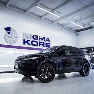 Completed 2020 Range Rover Evoque