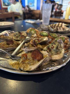 Mix and choose oysters