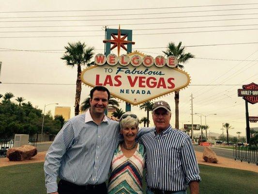 Agent Joe and his wife, Janet, are in Las Vegas for the annual State Farm convention!