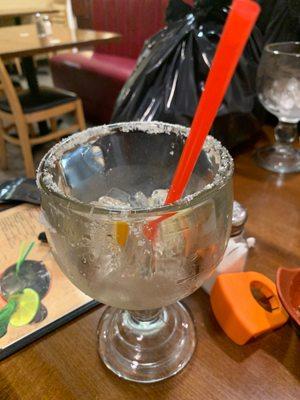 $17 top shelf margarita