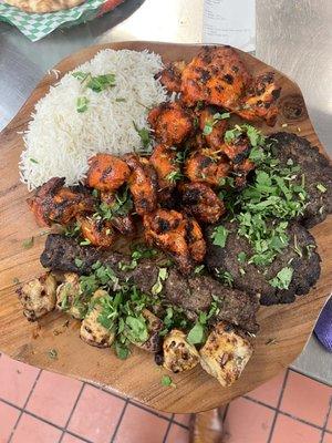 Mix grill platter