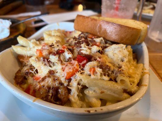 Seafood pasta- crab and shrimp