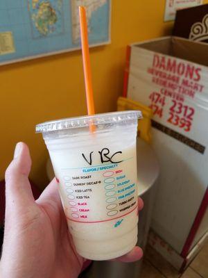 Vanilla bean coolatta