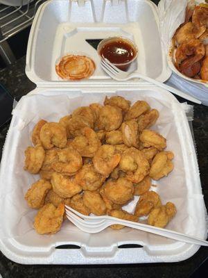 Fried shrimp