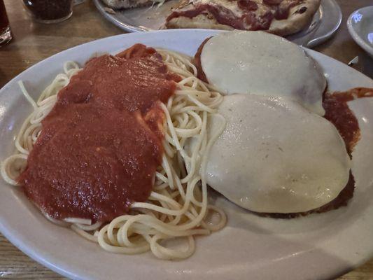 Chicken parm.