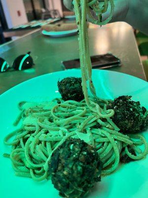 Pasta with Falafel