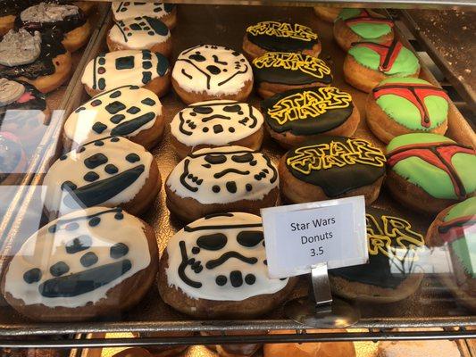 May the Fourth be with you, Star Wars Doughnuts!