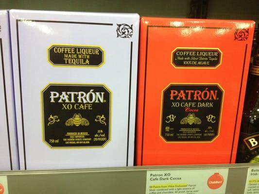 Patron XO Cafe... Coffee flavored liquor? Bro-in-law likes this but I can't figure out why... Haha