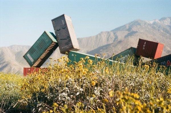 Portra 400, Minolta X-700
 The Sleeping Figure, part of The Desert X Project 2023