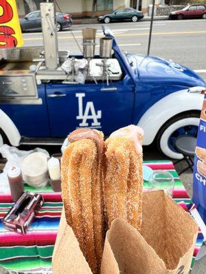 Nutella & lechera churro