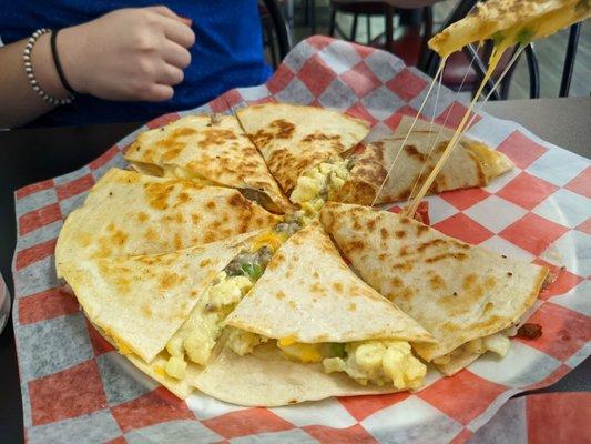 Breakfast quesadilla