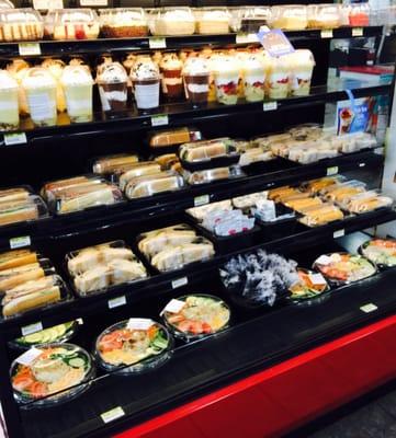 Sandwiches, salads etc.,