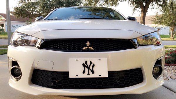 NY Front Plate