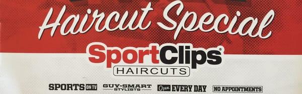 SportClips haircuts for men and boys