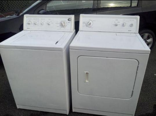 We take appliances! Old or new. Broken or working. We will haul it away.