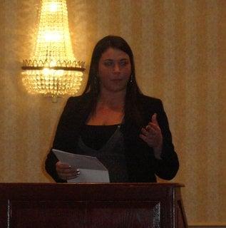 Bankruptcy Attorney Morgan speaking at the Seminar