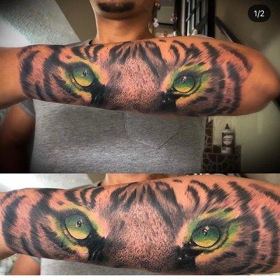 Tiger eyes @royalinkgallery