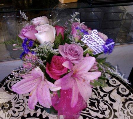 Beautiful birthday flowers!