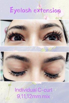 Eyelash extensions