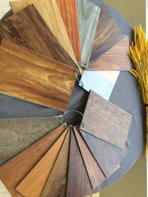 Luxury vinyl plank flooring