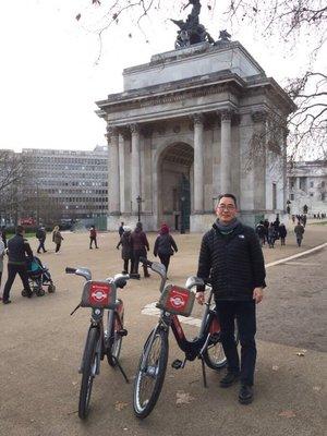 Santander Cycle in London