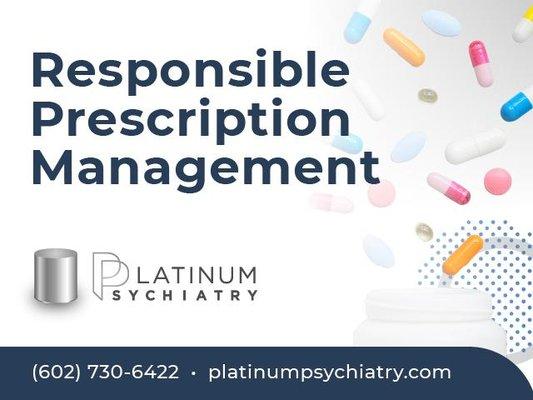 Professional psychiatric prescription services in Phoenix, Scottsdale, Mesa, Glendale, Peoria, Tempe, Tucson, Flagstaff, Pres...