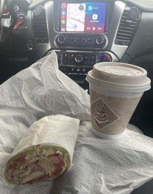 Miami Wrap and Cafe Con Leche