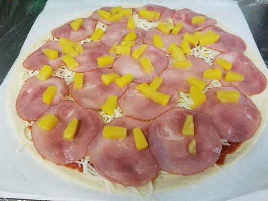 HAWAIIAN LOVERS PIZZA