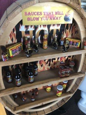 Sauce displays