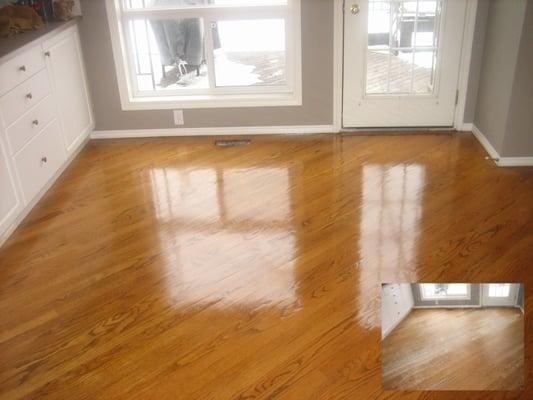 Refinishing without the mess and cost of sanding with our sandless refinishing system!