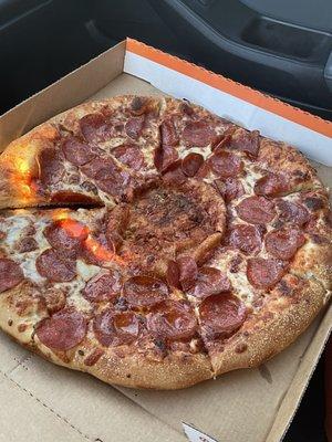 Terrible pizza