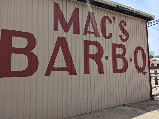 Mac's Bar-B-Q, Brady TX