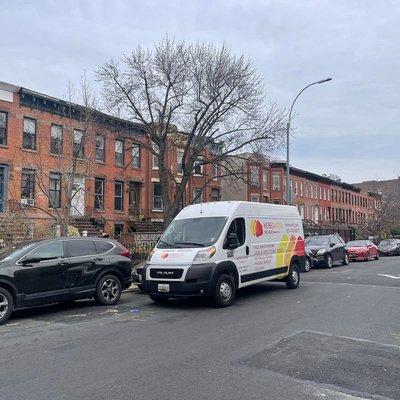 Small move from DC to Brooklyn, NY is a job for our high-roof cargo van. #bestmovers #movingcompany #movingandstoragecompany