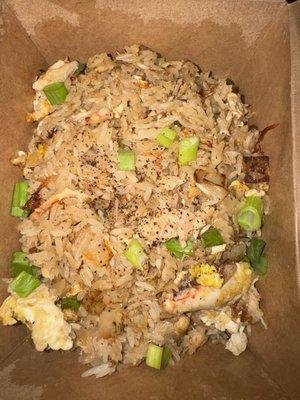 Khua Khao Pad Pu (Crab Fried Rice)