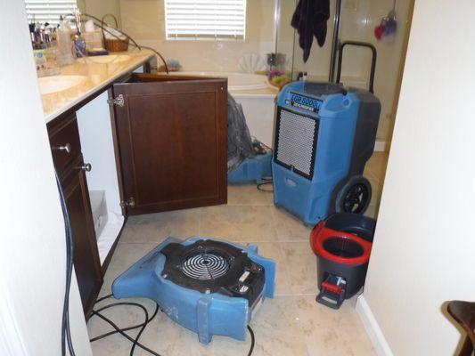 These dryers and humidifiers will run all night. We needed Abel to send a Plumber.