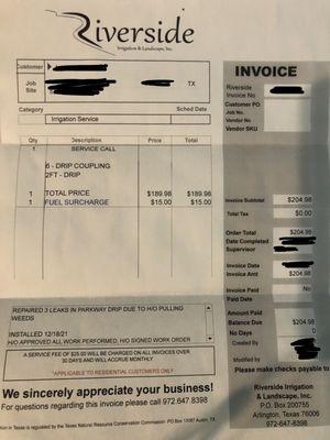 Invoice