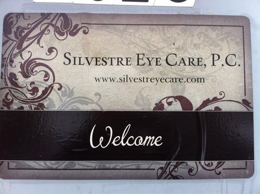 Welcome to Silvestre Eye Care!