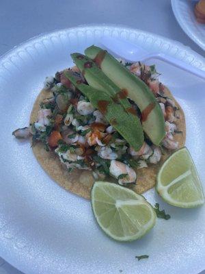 Ceviche de camaron